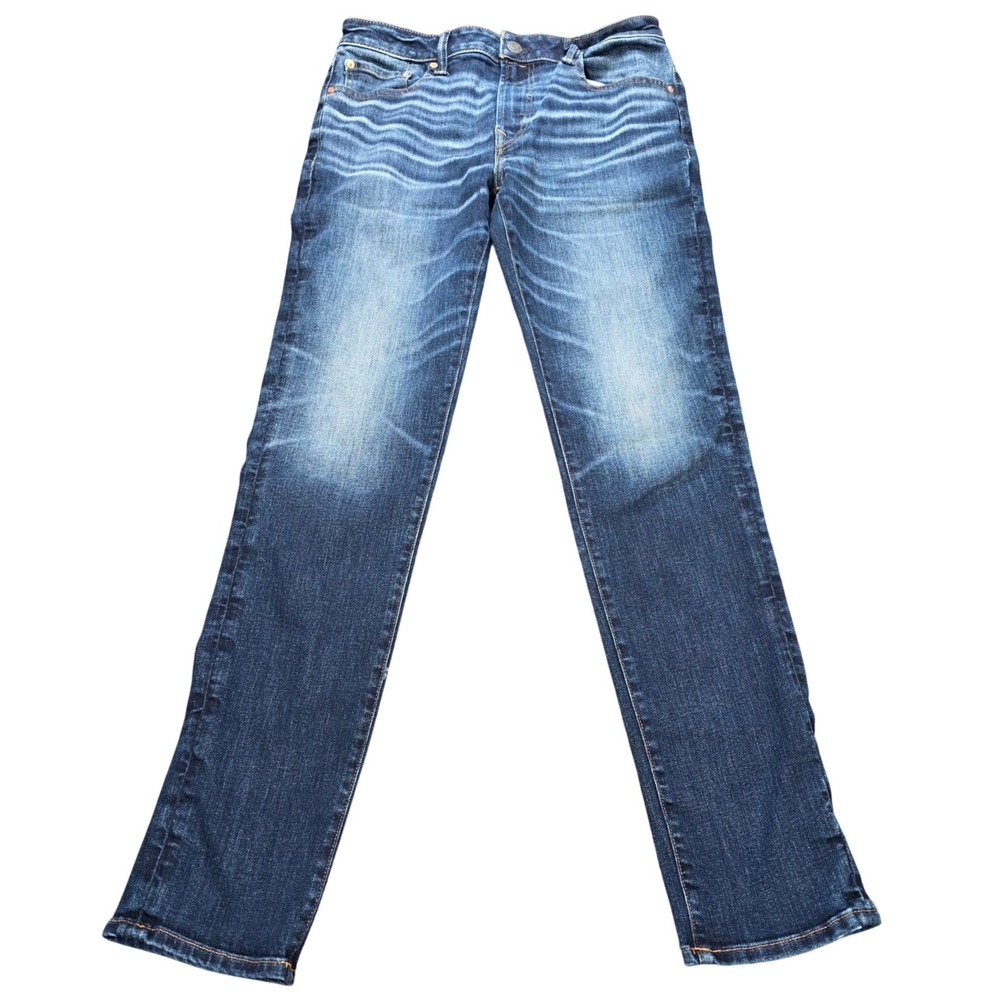 American Eagle Airflex+ Temp Tech Slim Jeans Men's Size 32x34 Whiskered Blue